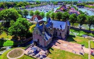 Kasteel Radboud-impressie vanuit de lucht-foto door Dian's fotografie