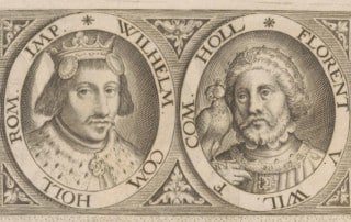 Radboud Castle-Wiliam II and Floris V-anonymous 1712-Collection Rijksmuseum