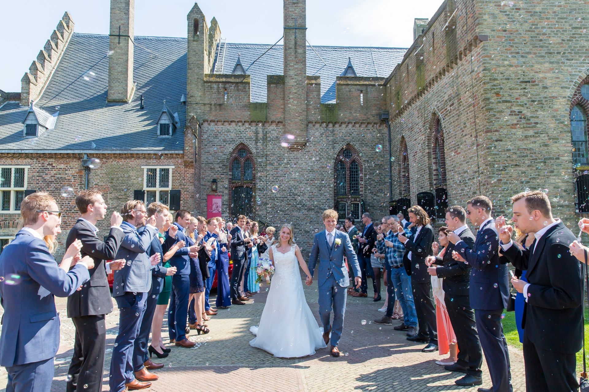 Radboud Castle-Wedding location-Castle Square-photo credits: Dian's Fotografie