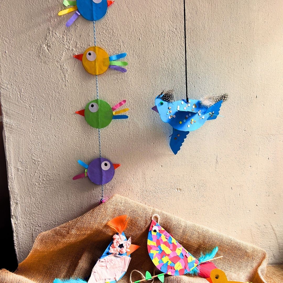 Kasteel Radboud-Vakantieknutselen thema vogels