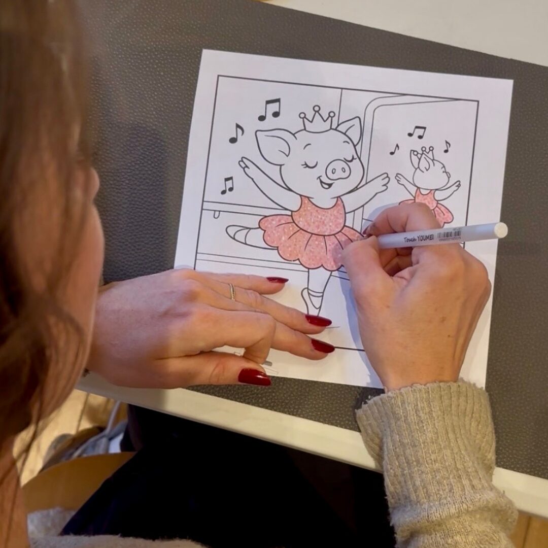 Kasteel Radboud-Thema High Tea- Cozy Coloring