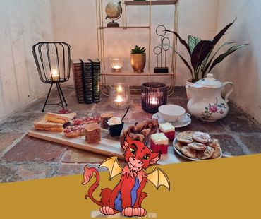 Kasteel Radboud-Kinder high tea Kasteel Radboud-Kinder high tea