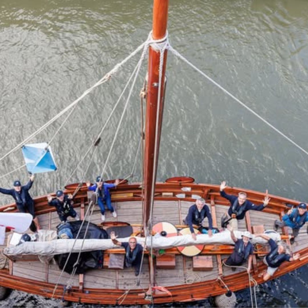 Kasteel Radboud-Vikingschip Dorestat