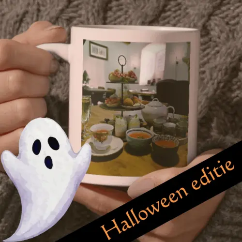 Kasteel Radboud-Thema High Tea Beschilder je eigen mok Halloween